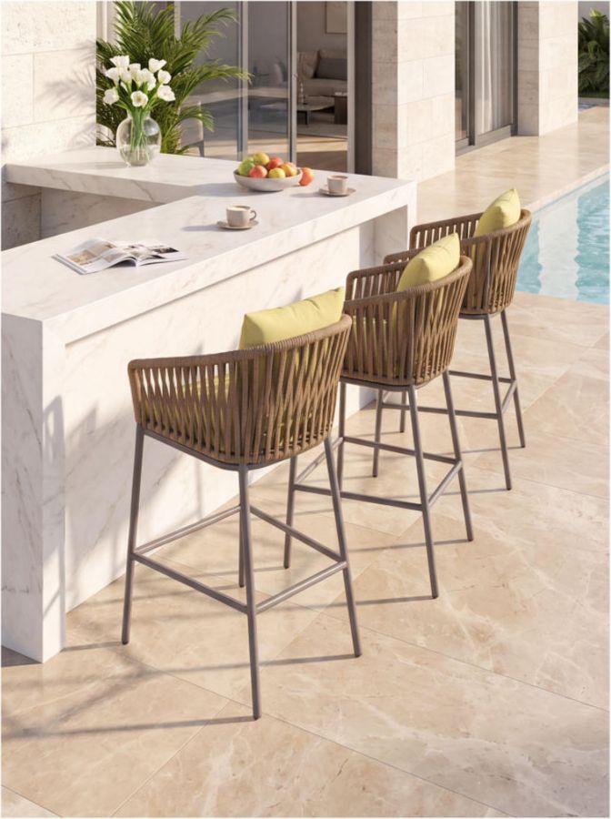 Aluminium Bar Chair – 02