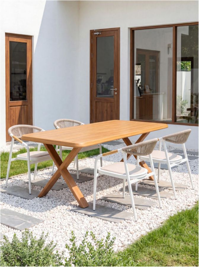 Aluminium Dining Set – 02
