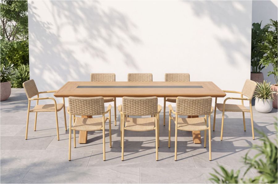 Aluminium Dining Set – 04