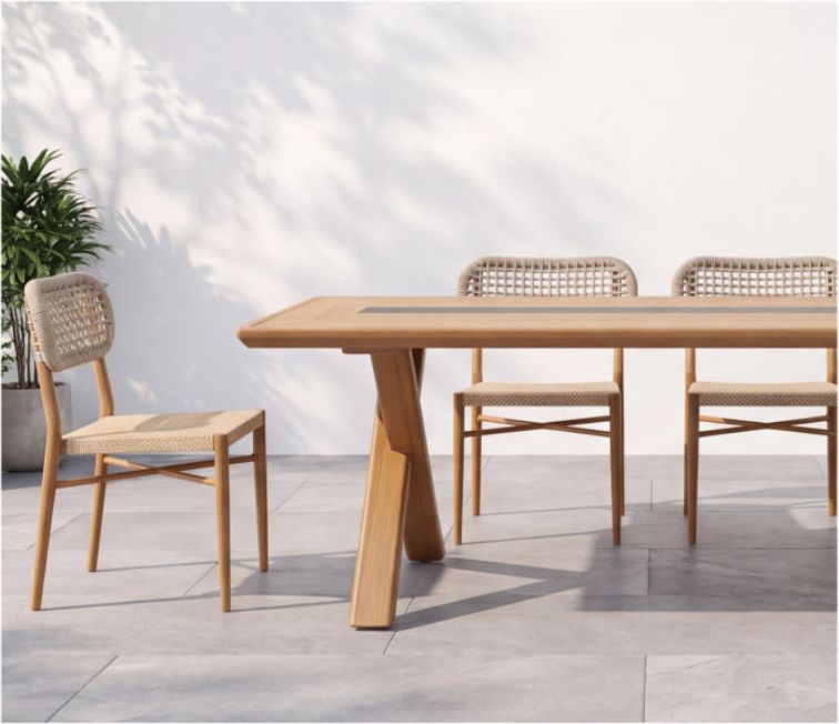 Aluminium Dining Set – 05