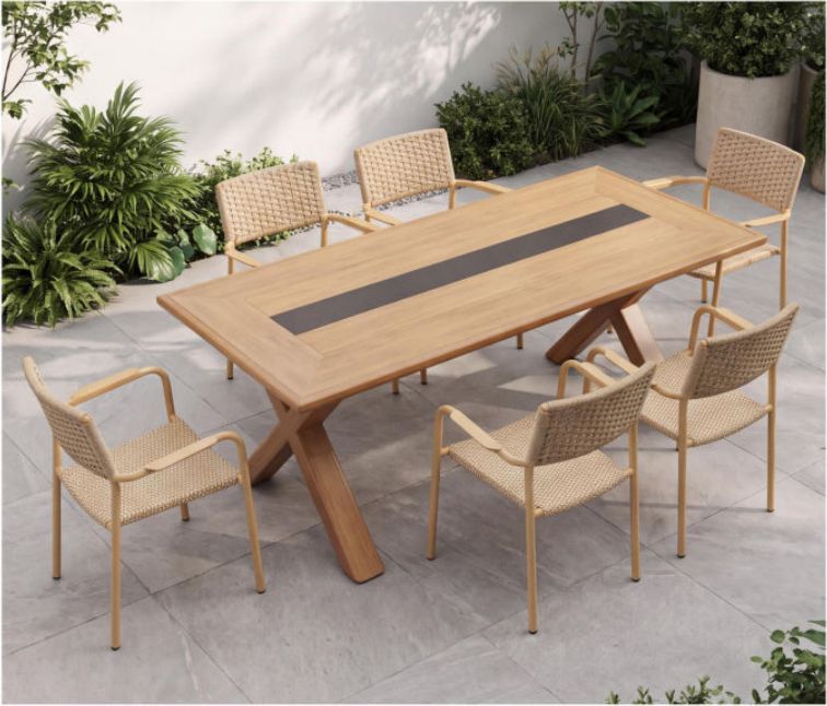 Aluminium Dining Set – 05 — view 2