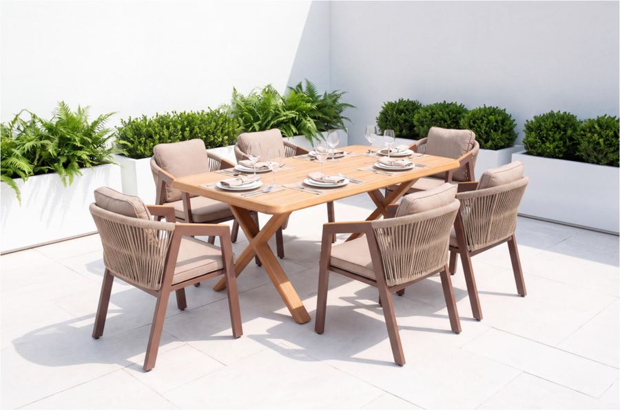 Aluminium Dining Set – 06