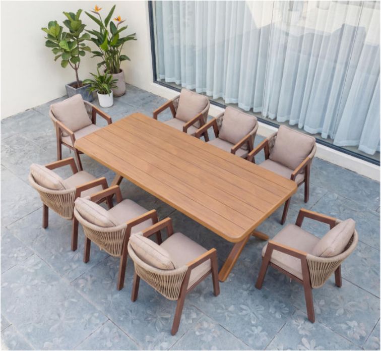 Aluminium Dining Set – 07 — view 2