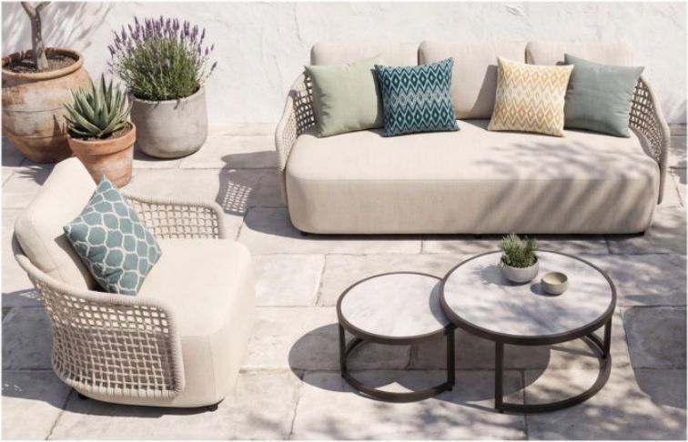 Aluminium Sofa Set – 06 — view 2