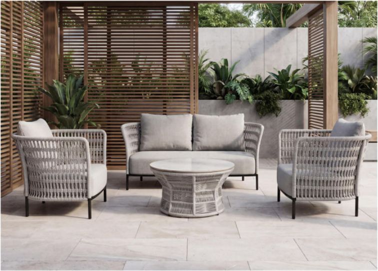 Aluminium Sofa Set – 08 — view 2