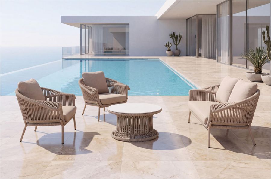 Aluminium Sofa Set – 09