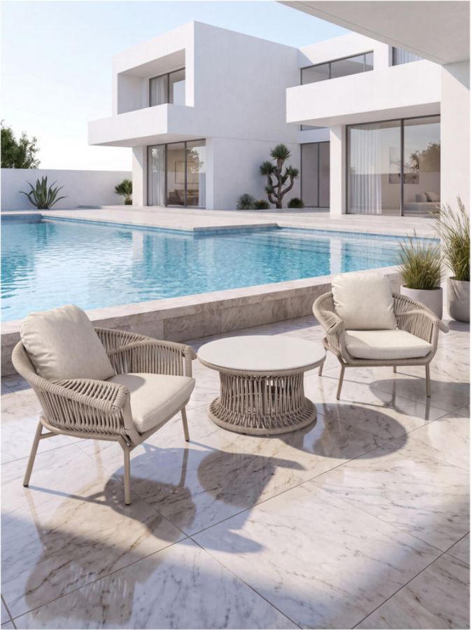 Aluminium Sofa Set – 10