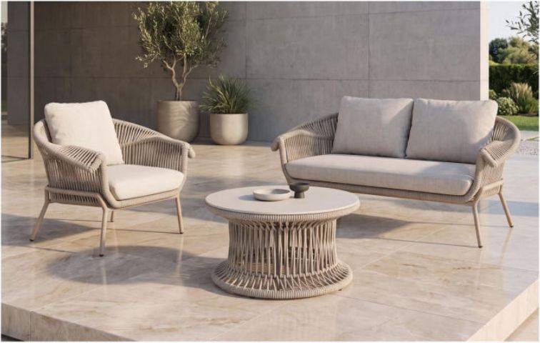 Aluminium Sofa Set – 10 — view 2