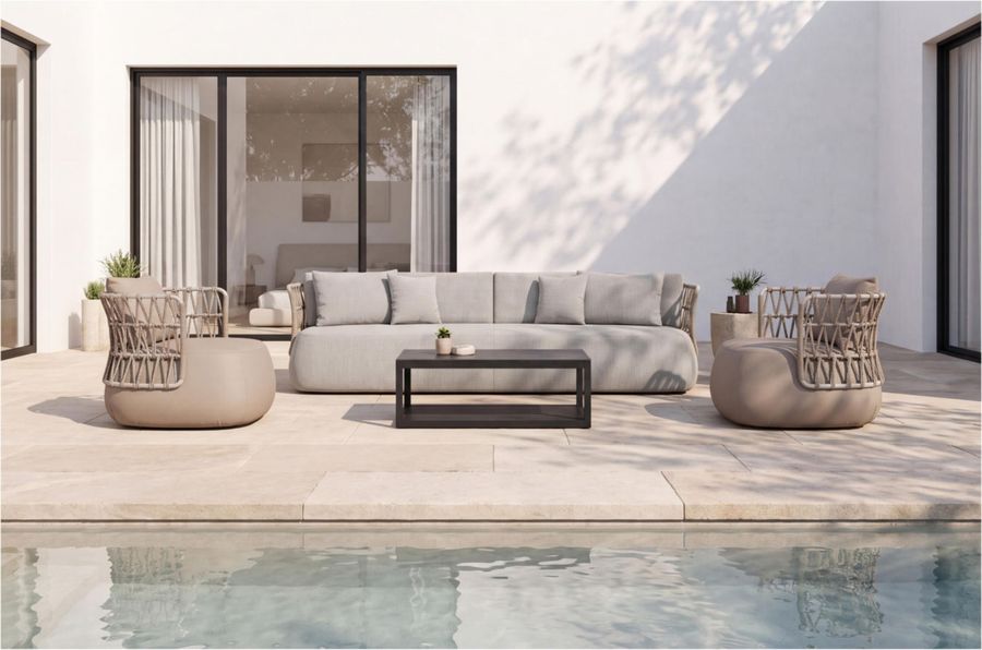 Aluminium Sofa Set – 13