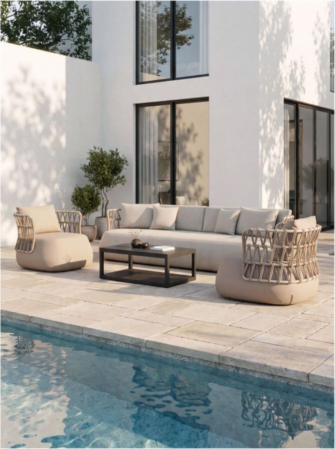 Aluminium Sofa Set – 14