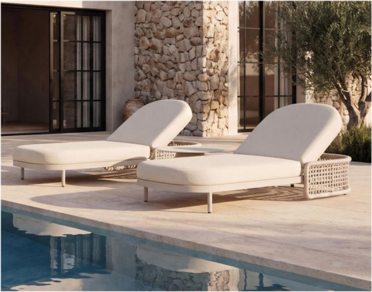 Aluminium Sun Lounger – 01 — view 2