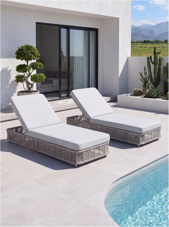 Aluminium Sun Lounger – 03