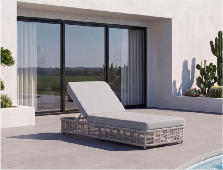 Aluminium Sun Lounger – 03 — view 2