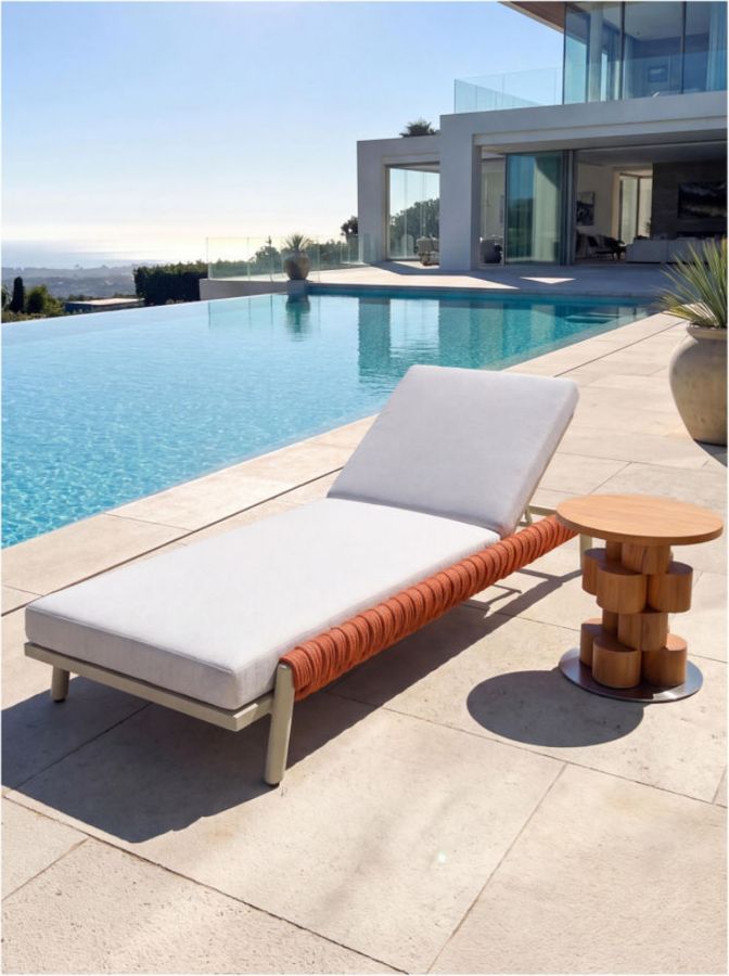 Aluminium Sun Lounger – 04