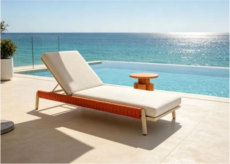 Aluminium Sun Lounger – 04 — view 2
