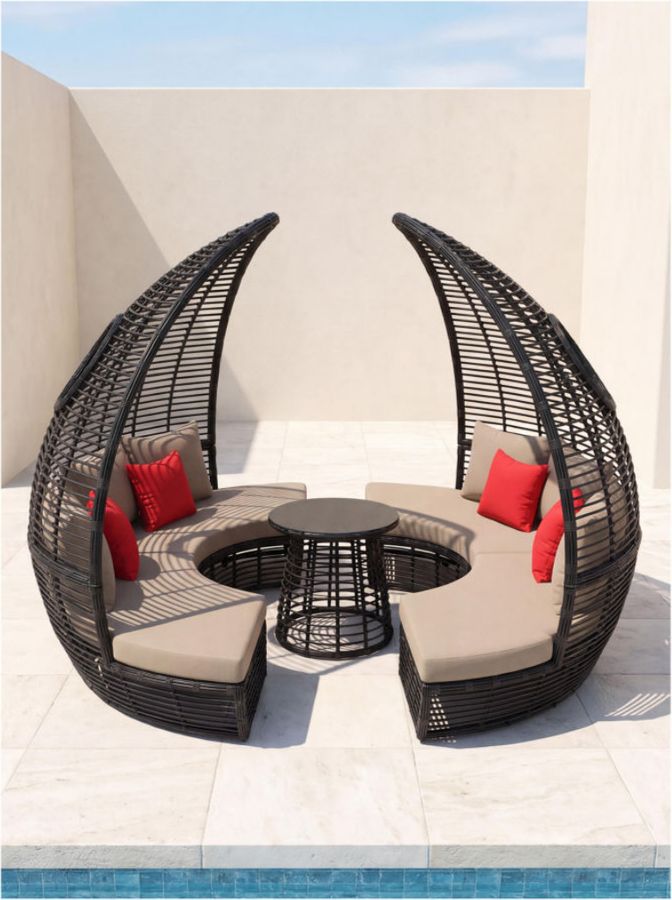 Aluminium Sun Lounger – 08