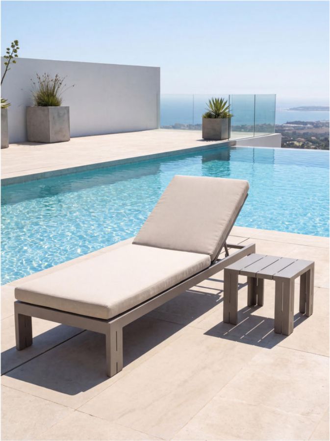 Aluminium Sun Lounger – 10