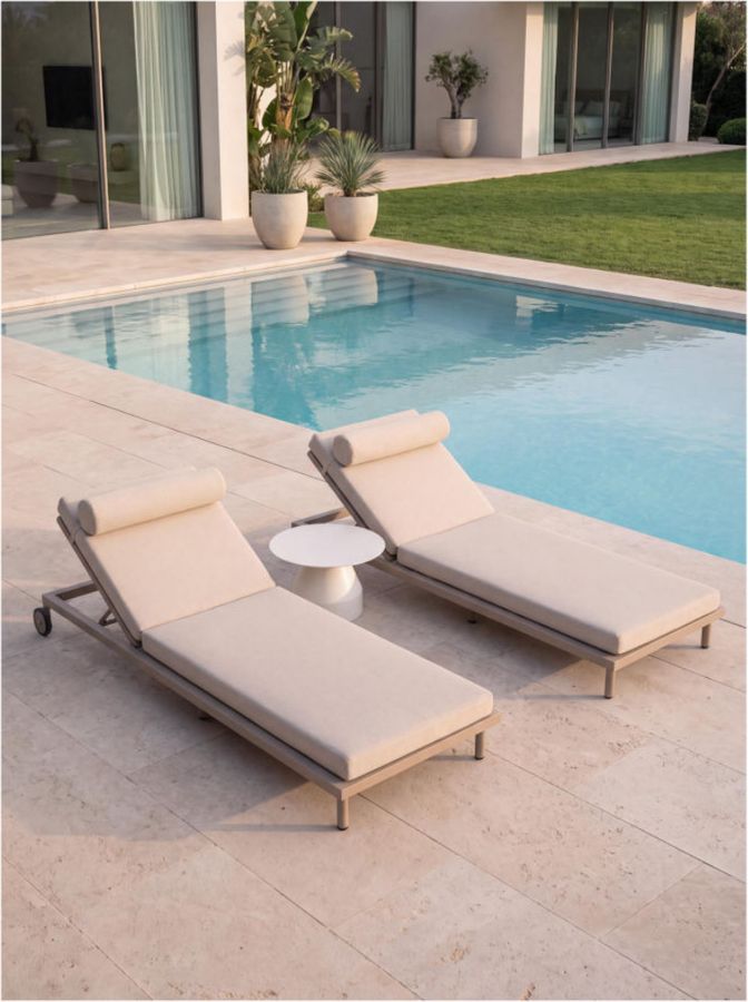 Aluminium Sun Lounger – 11