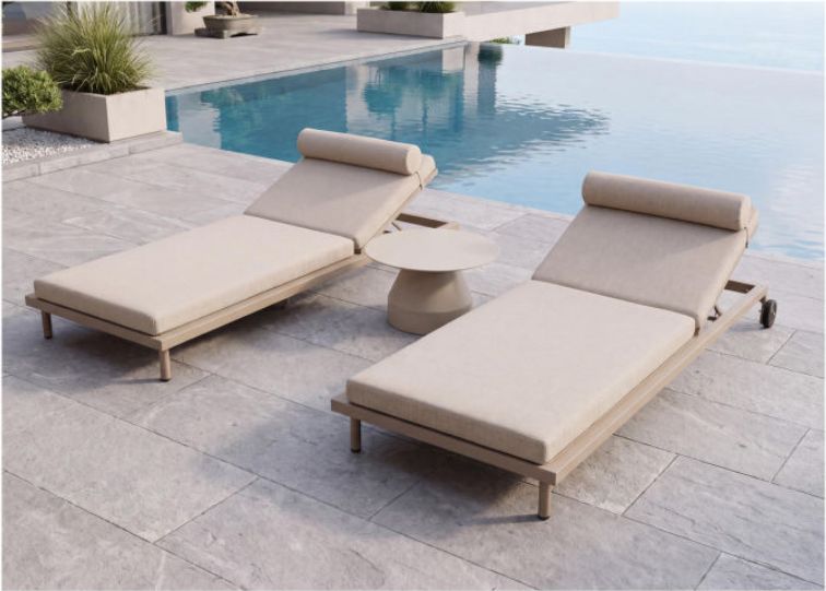 Aluminium Sun Lounger – 11 — view 2