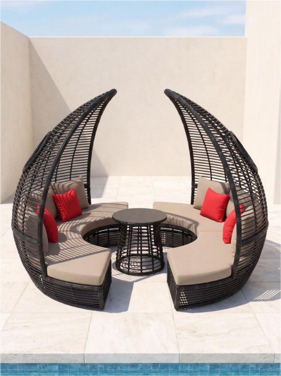 Birdcage Cabana Daybed
