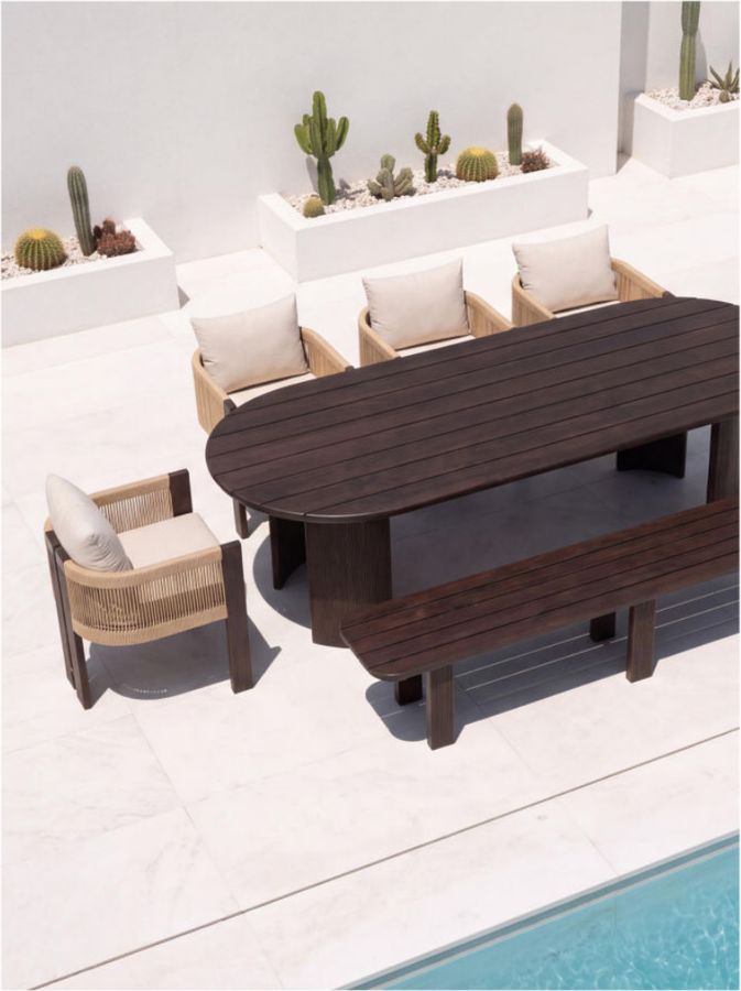 Teak Dining Table – 01