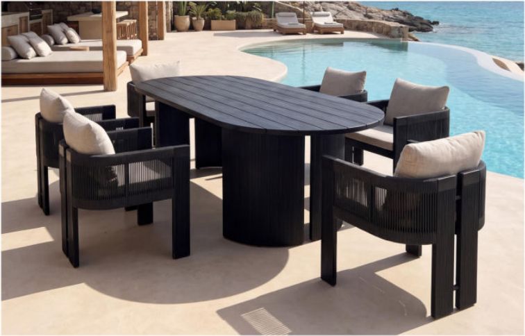 Teak Dining Table – 04 — view 2