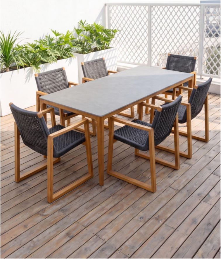 Teak Dining Table – 10