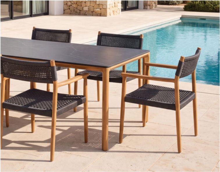 Teak Dining Table – 12 — view 2