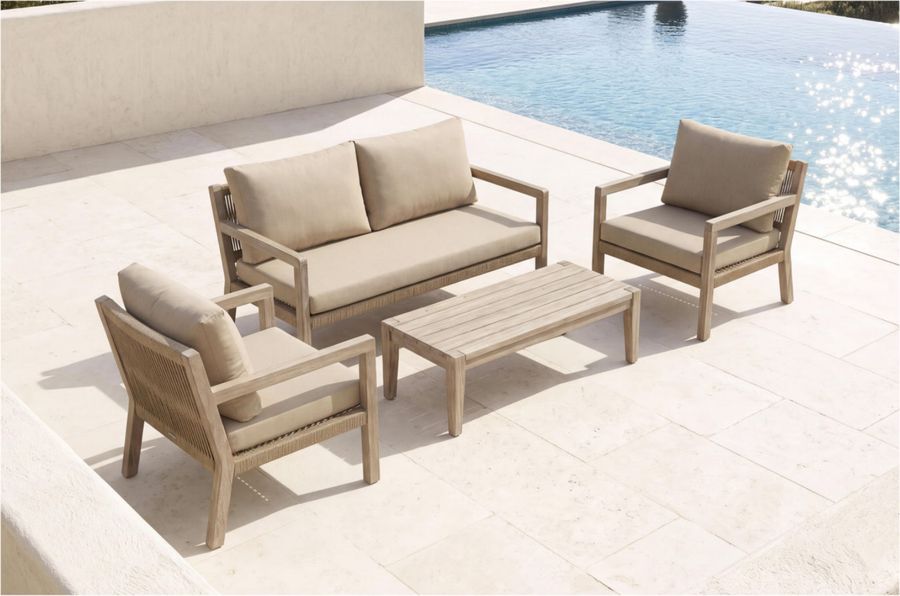 Teak Sofa Set – 04