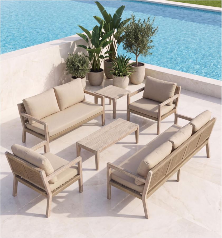 Teak Sofa Set – 05