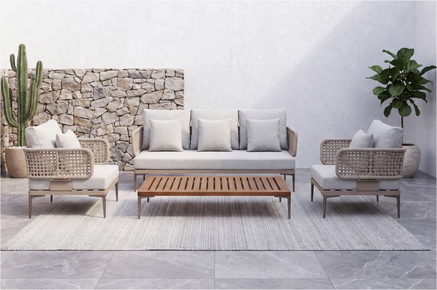 Teak Sofa Set – 12