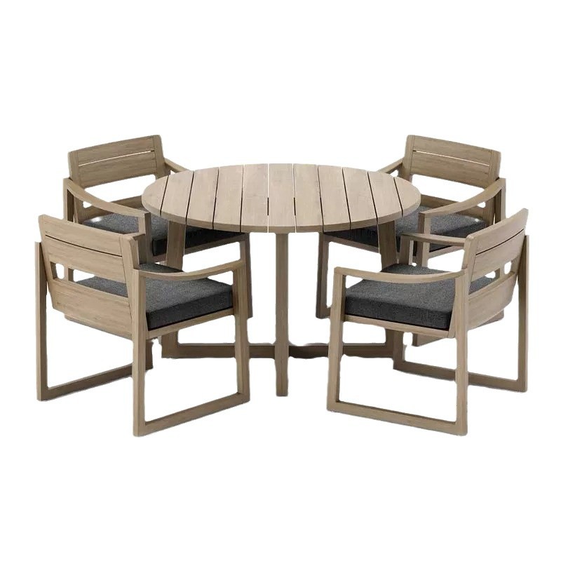 Leisure Teak Dining Set – 6 Seater