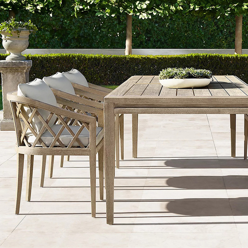 Teak Extension Long Table – 220/300 cm