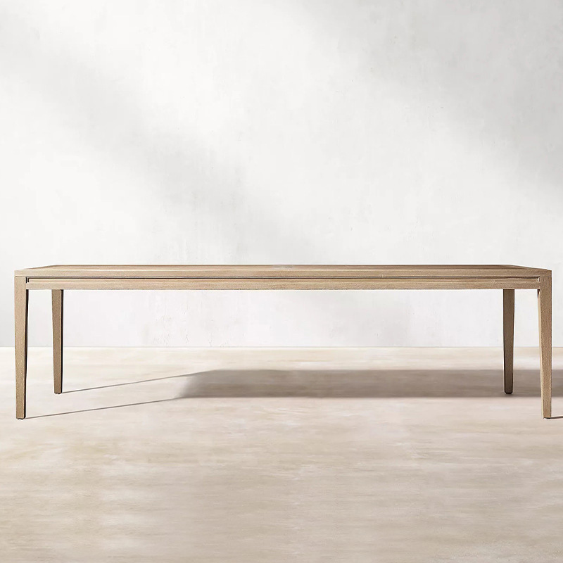 Teak Extension Long Table – 220/300 cm — view 2