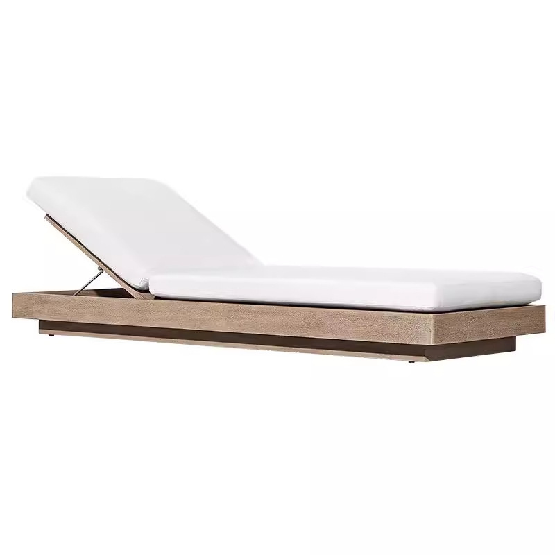 Teak Sun Lounger – Single — view 3